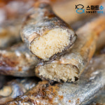 알배기 열빙어 특대 3L(50-55미내외) 캐나다 빅사이즈 열빙어 시사모 1kg : 스마트수