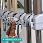 밀대 받침대 정리함 빌딩 사무실 마대자루 청소도구함 걸이 거치대 보관함 마대 걸이대 후크 5개-바퀴 없음 : 보하일구매대행