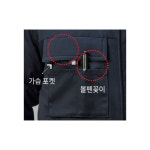 지벤 ZB-J2455 내구성이 뛰어난 작업복점퍼 : 세이프가드