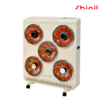 신일 전기히터 전기난로 업소용 사무실 난방기 대형 산업용 난방기구 스토브 하이라이트 5구 : 최고의선택.