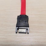 하드 드라이브 SATA 데이터 확장 직렬 전원 케이블 수-암 빨간색 10cm : 천마산무역
