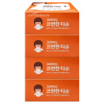 크리넥스 코편한티슈 100매, 4개 : 주식회사 올바른 -올핏