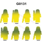 크리스마스 선물용 미니 액션 피규어 헤드 교육용  장난감 G0131 빌딩 블록 : 천마산통합상사