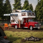 중국 조명 빌딩 블록 FUNWHOLE 캠핑카 F9012  LED 휴일 선물 장난감 : 천마산통합상사