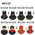 HEROCROSS G0123 히어로 빌딩 블록 액션 애니메이션 피규어 배트맨 플래시 인형 이미지  퍼즐 조립 장난감 브릭 : 천마산통합상사