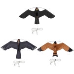 1.2M 비행 연 120x65cm 날리기 쉬운 새 격퇴  장난감 무서운 드라이브 조류 정원 해변 : 천마산통합상사