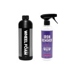 파인파티클 휠폼 500ml 휠세정클리너 + 오토그루밍 아이언 리무버 500ml 철분 제거제 : 워시메이트 WashMate