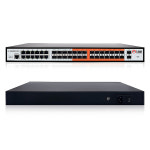 L2+기가 스위칭허브 12포트 인터넷허브 랜스위치 SFP 30포트(1G 2.5G 10G) : MINSSMALL