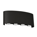 3W 5W 7W 9W 12W IP65 LED 벽 램프 야외 방수 정원 조명 알루미늄 AC86 265V 침실 거실 계단 : 일글로리