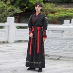 호위 무사옷 중국 코스프레 검객 의상 무협 코스튬 : 제니스-스토어