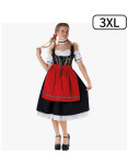 독일 Oktoberfest 축제 여성 코스튬 의상 3XL : 꼬냥이네 창고