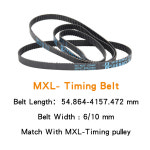 루프 1 고무 6MXL/118MXL/119MXL/120MXL/121MXL/121 벨트 115MXL/116MXL/117 폐쇄 동기 6MXL/122MXL/123MXL/124MXL : 행쇼물류09