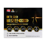 4개월) 메가모아 비오틴10000, 120정 탈모 모발 맥주효모 콜라겐 약국전용 미국 캐나다 직수입 비타민 미네랄 DS : abstore