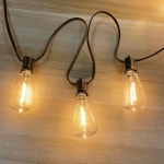 LED 야외 문자열 조명 ST38 50 비산 방지 전구 파티 휴일 결혼식 : 압록강상사