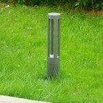 60CM 옥외 극 Bollard 빛 정원 야드 통로 조경 포스트 잔디 램프 알루미늄 안뜰 거리 산책로 란 : 압록강상사