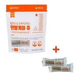 덴탈케어 츄 알러지&신바이오틱스 15개+2개 추가 장건강 치석 제거 간식 개껌 : Dr.트루벳