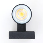 실린더 2등 외부벽등 ( 블랙 ) ( LED GU10 사용 ) : 비추미조명