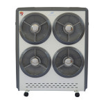 미래테크원 사무실 전기히터 스토브 전기난로 업소용 산업용 4구 하이라이트 대형 / MR-4000 : 미래테크원 공식판매점