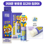 캐릭터 뽀로로 립큐어 4종/유아 아기 어린이 립밤 립케어 뽀로로 패티 크롱 루피 : 블루마미