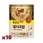 오뚜기 부산식 돼지국밥 곰탕 500g x 10개 / : 노랑정원