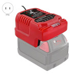 호환  Milwaukee M18 18 18V 배터리용 충전기 교체 14 사이즈 48-11-1850 48-11-1840 48-11-1815 US 플 : 언더명품몰