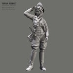 YUFAN 모델 키트 무색 및 self-assembledYFWW-2224 피규어 L1/35 송진 : 압록강상사