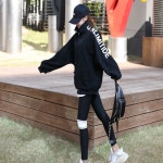 디투 포인트 배색 레깅스 : 더쥬아