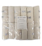 의료용 탄력 압박붕대 4인치 10cm 12개 기브스 손목 다리붕대 부드러운 면 스판덱스 : 주식회사 진성메디칼