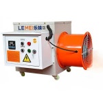 산업용열풍기 히터 축사 열풍기 전기 하우스 공장 전기히터 10KW380V+누수방지+20m 윈드벨트 : 재민이네4