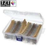2600 /몫 1/8W 5% 1R  10Mohm 130ValuesX20Pcs 탄소 필름 저항기 키트 팩 샘플 모듬 : 다온상사v