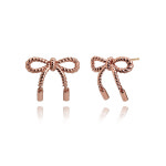 14K 18K 로프 리본 수술 딸랑이 귀걸이 : 엠주얼리20