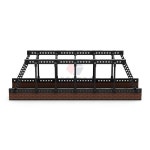 MOC 건설 벽돌 도시 기차 다리 모델 세트 육교 트랙 빌딩 블록 53401 호환 창의적인  장난감 : 압록강상사