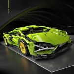 테크니컬 레이싱 스포츠카 1280PCs 모델 빌딩 블록 도시 기계식 스피드 차량 카 브릭 퍼즐 장난감  성인 선물 : 압록강상사