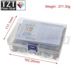 2600 /몫 1/8W 5% 1R  10Mohm 130ValuesX20Pcs 탄소 필름 저항기 키트 팩 샘플 모듬 : 다온상사v