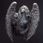 1/10 수지 모델 버스트 GK 조립되지 않은 및 키트 : 압록강상사