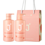 제이숲 실크 케라틴 피치에디션 샴푸+트리트먼트 기획선물 2종 세트 (500ml+500ml) : 제이숲N