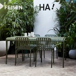 티테이블 세트 테라스 벤치 정사각형 정원 펜션 테이블 1개 의자 4개 (긴테이블 120) : 재민이네4