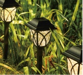 은은한 조명에 야외분위기up 태양광 야외조명 : 나미컨퍼니