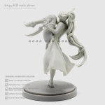 수지 모델 키트 아름다운 무색 및  조립 A-649 38mm : 압록강상사