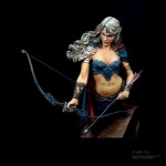 1/10 수지 모델 키트 아름다운 무색 및  조립 A-1382 : 압록강상사