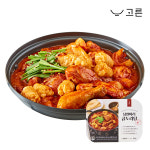 곱도리탕 밀키트 2인분 900g X 1팩 한우 대창 닭한마리 닭볶음탕 닭도리탕 : 윙잇