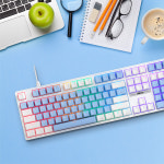 앱코 K580 기계식 게이밍 키보드 교체축 청축 클릭 해커 PC방 게임용 발로란트 : 드림팩토리샵