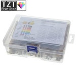 2600 /몫 1/8W 5% 1R  10Mohm 130ValuesX20Pcs 탄소 필름 저항기 키트 팩 샘플 모듬 : 다온상사v