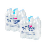 하이트진로음료 무라벨 생수 석수 2L 12병 : 하이트진로음료