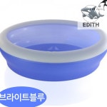 고양이 화장실 세련된 캣 토일렛 편리한 실내 브라이트블루 친구 : 이십일