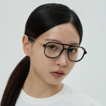 팀베리스 안경 JERAD 제라드 투브릿지 콤비테 오버사이즈 남자 여자 긱시크 안경테 : GLASSCODE3927