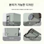 캠핑 필수 아이템 접이식 보온 보냉 아이스박스 캠핑 냉장고 경량 식탁 의자 : 털보컴퍼니
