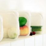 아울리빙 스탠딩 실리콘 지퍼백 슬라이드 실리콘백 투명 : 주식회사 아울