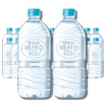 농심 백산수 무라벨 1L, 48개 : 마켓앤코