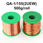 에나멜 구리 권선 와이어 케이블 500G/롤 QA 1 155 2UEW 0 06MM 5MM : 행쇼물류11